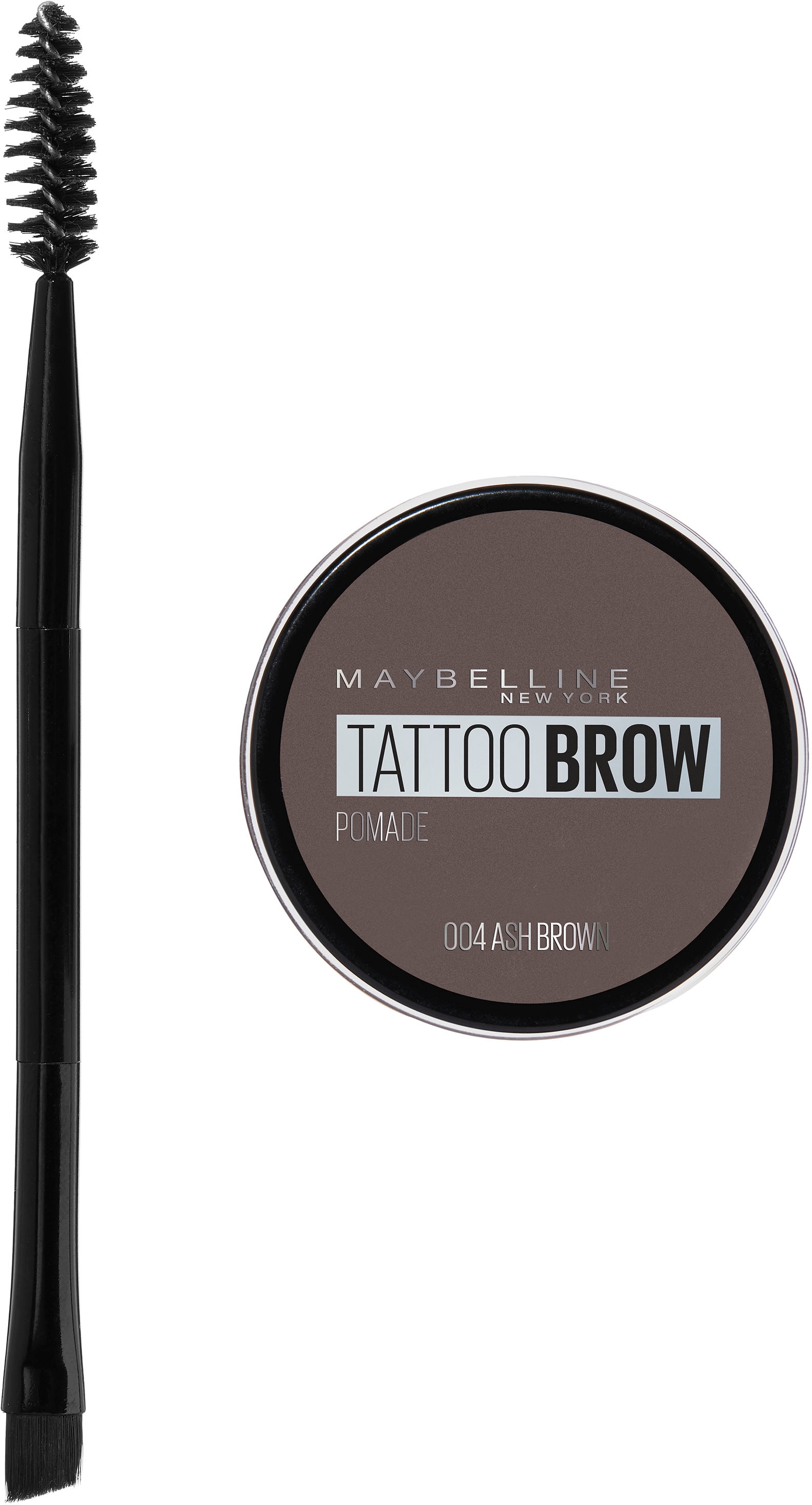 MAYBELLINE NEW YORK Augenbrauen-Gel »Tattoo Brow Pomade Pot«, mit hochpigmentierter Formel