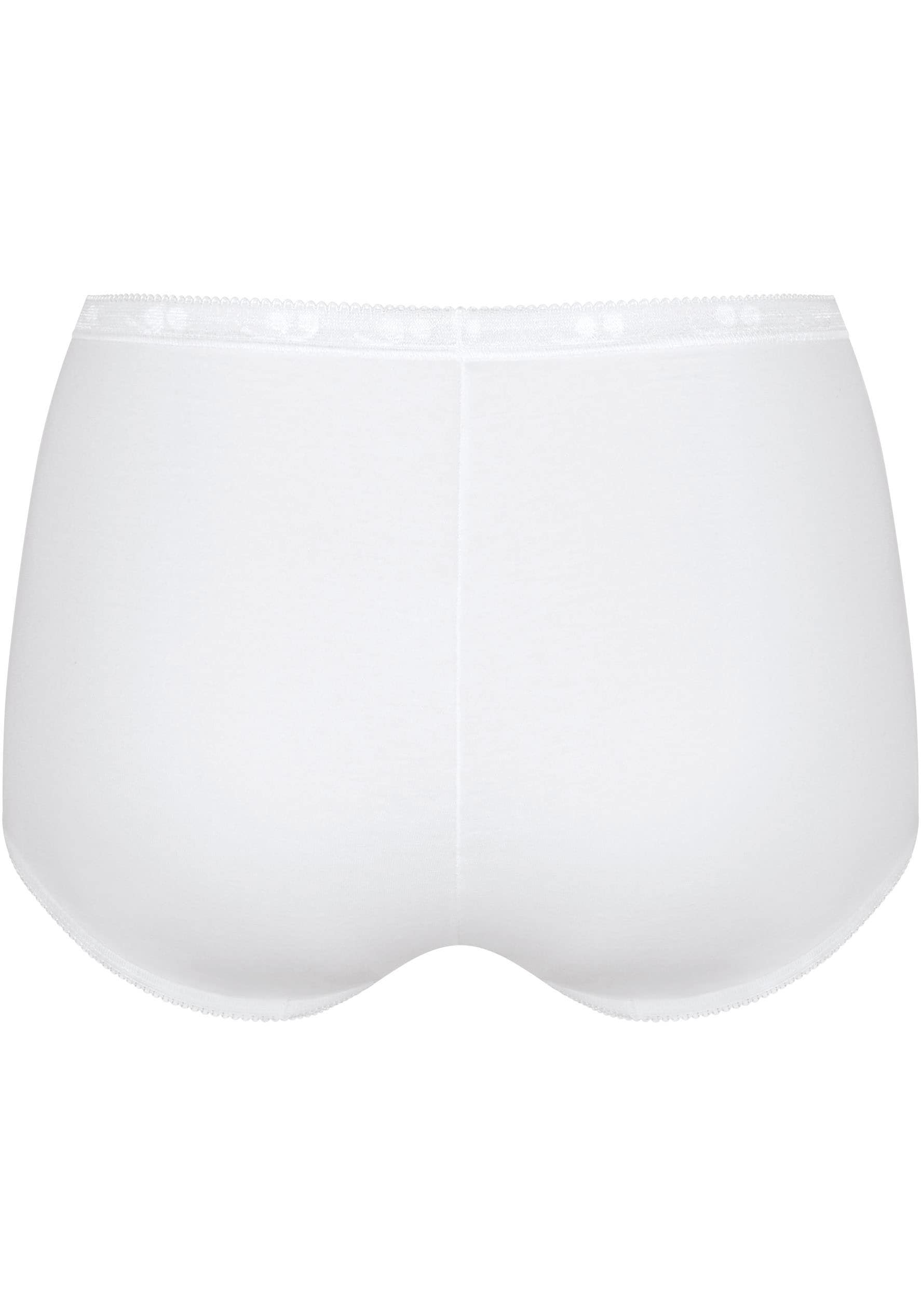 sloggi Maxislip »Basic+« 2er Pack,  perfekter Sitz, Baumwollmix, elastisch, weiche Nähte