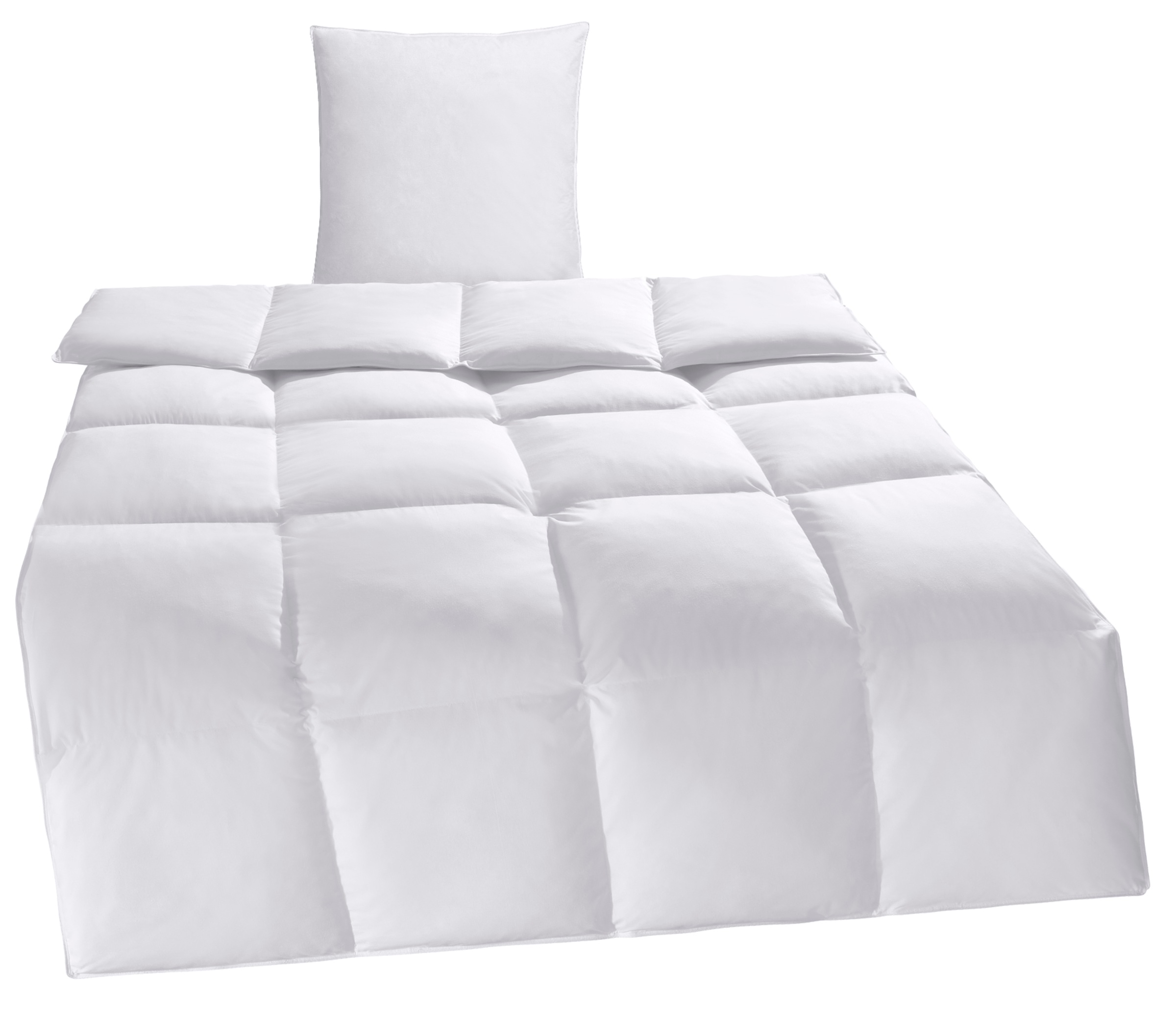 Home affaire Kunstfaserbettdecke + Kopfkissen »Taylore Set: 1 Bettdecke 135 günstig online kaufen