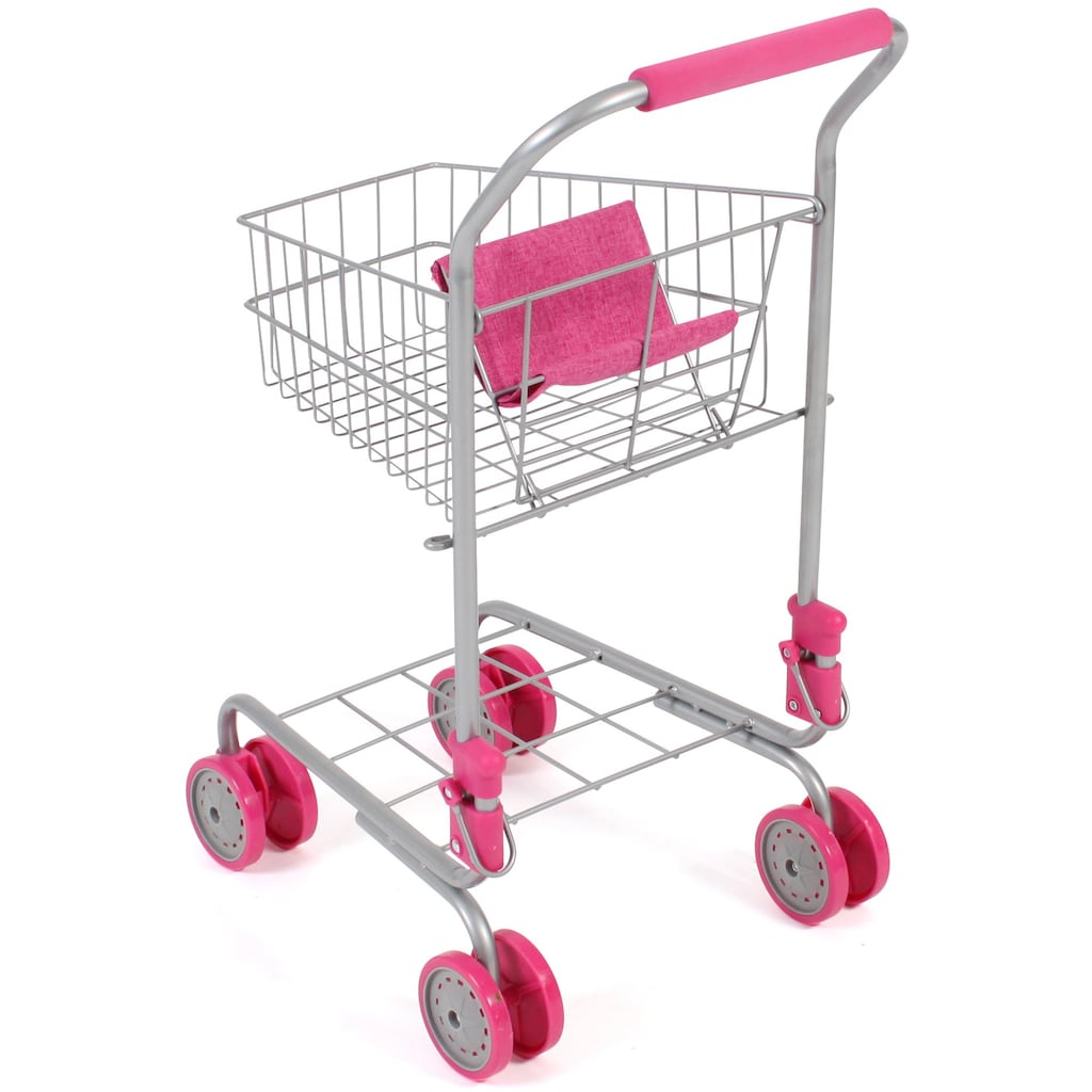 CHIC2000 Spiel-Einkaufswagen »Pink«, mit Puppensitz