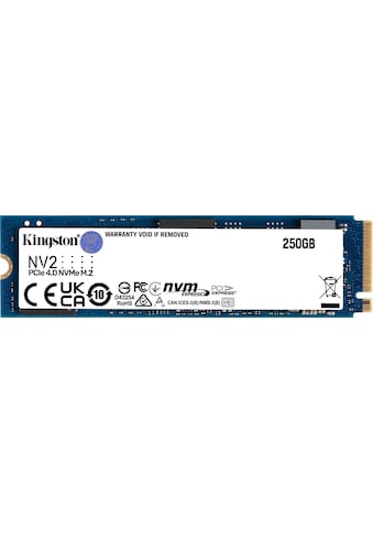 SSD-Festplatte »NV2 M.2 2280 PCIe 4.0 NVMe SSD 250G«, Anschluss PCIe Gen 4.0 x4