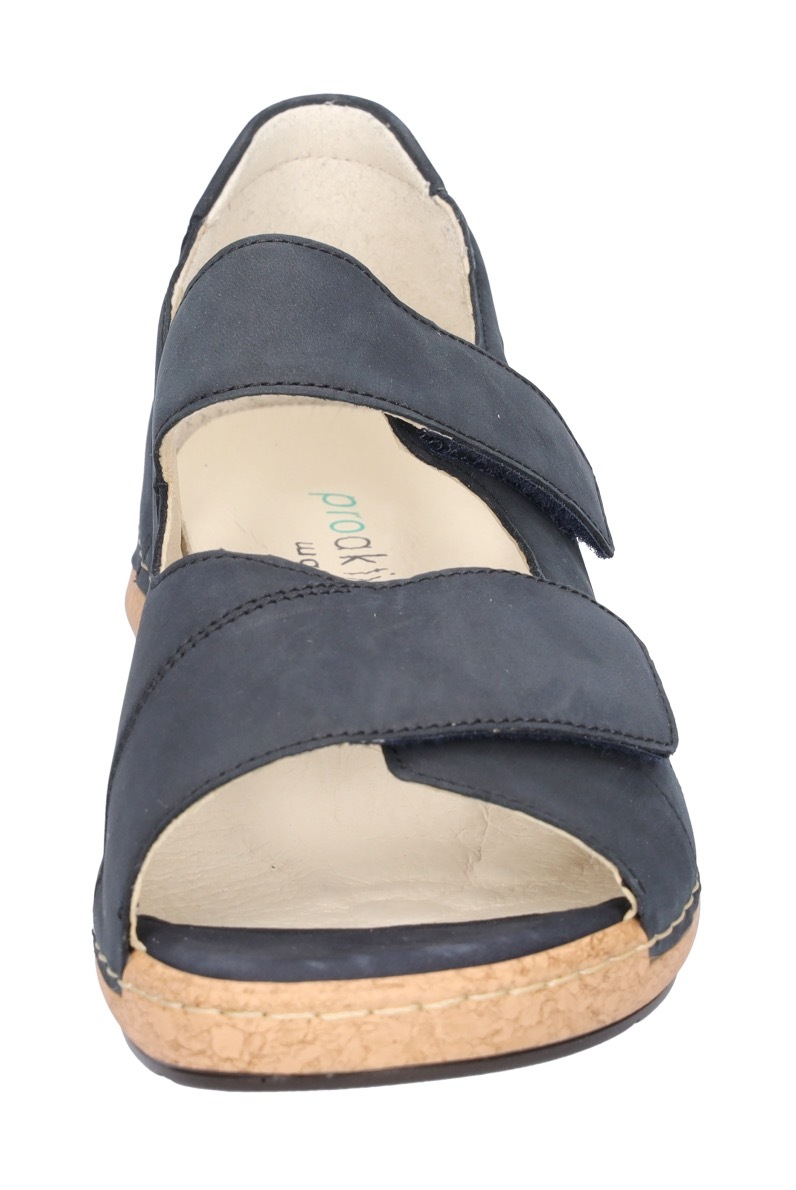 Waldläufer Sandale »K-Heliett«  , Sommerschuh, Sandalette, Keilabsatz, in Komfortweite K (= extraweit)