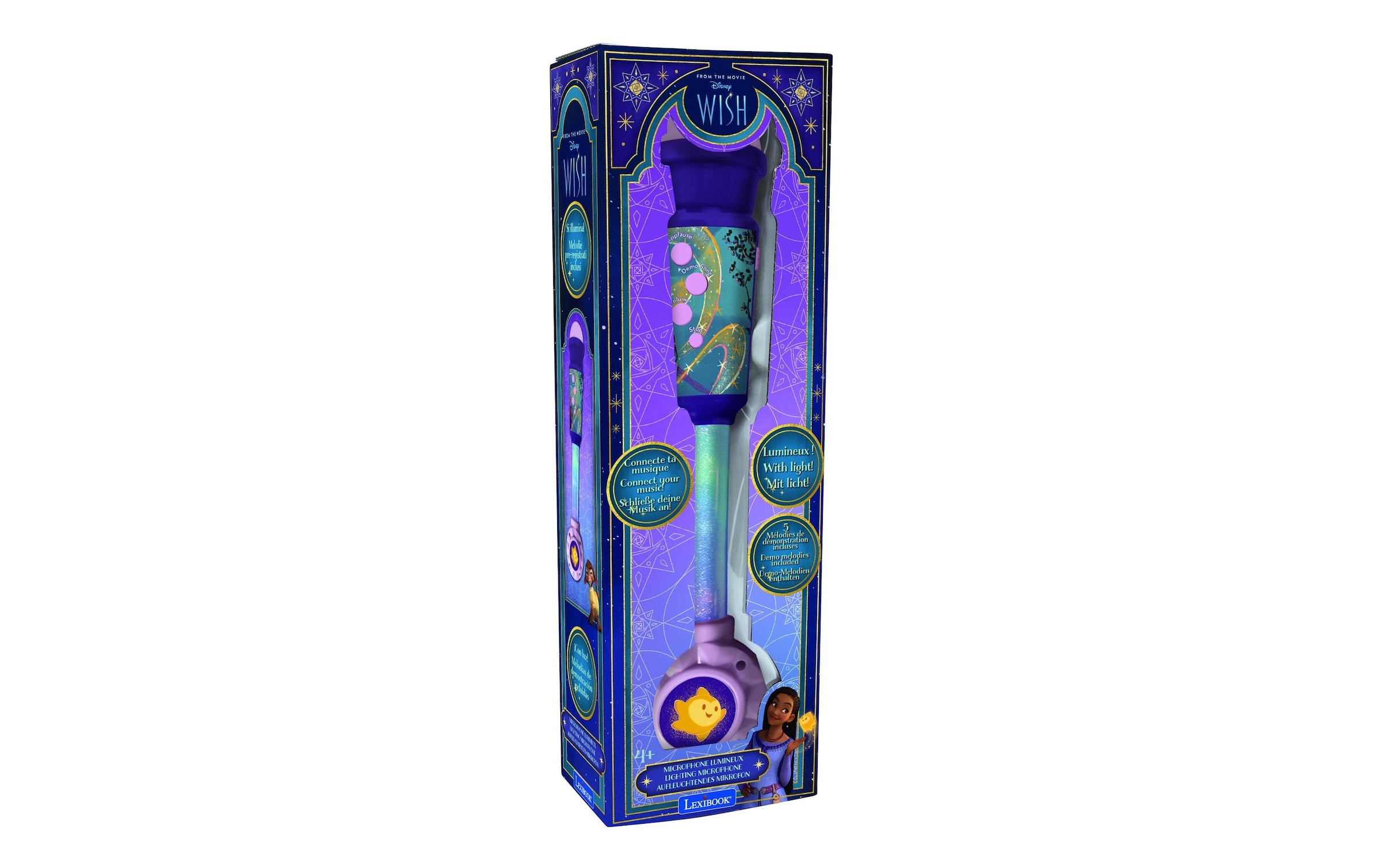 Lexibook® Lernspielzeug »Disney Wish Trendy Mikrofon«