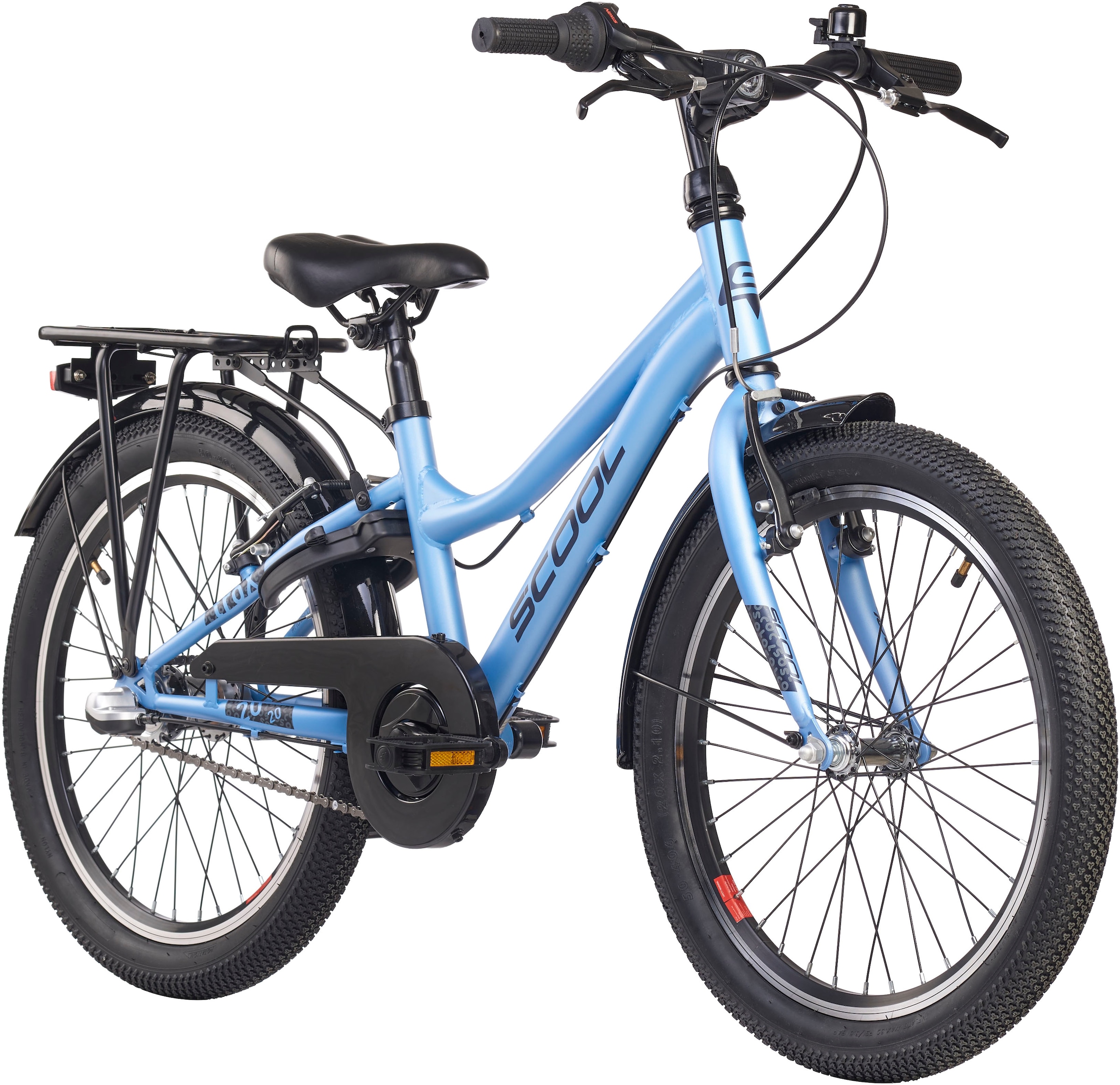 S’COOL Kinderfahrrad »S'COOL troX«, 3 Gang, Shimano, Nabenschaltung