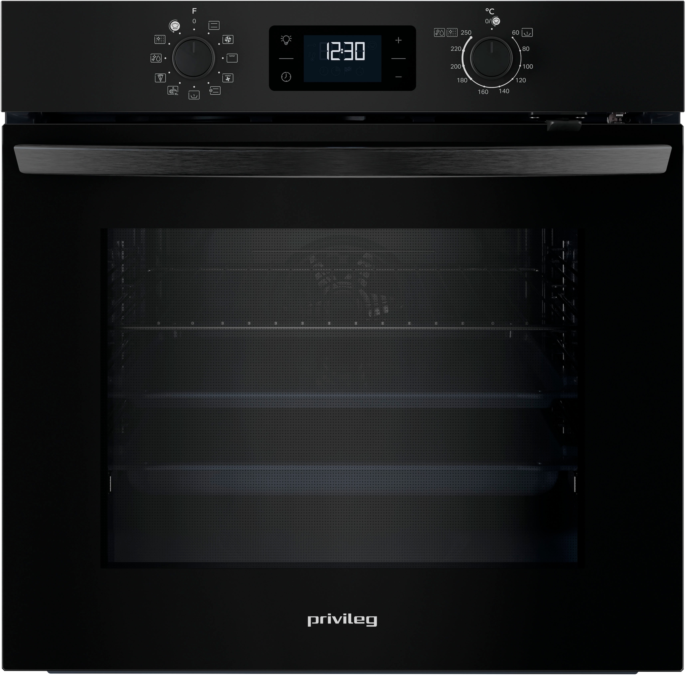 Privileg Einbaubackofen »PBA285PU1K« mit Teilauszug Hydrolyse & Pyrolyse - günstig online kaufen