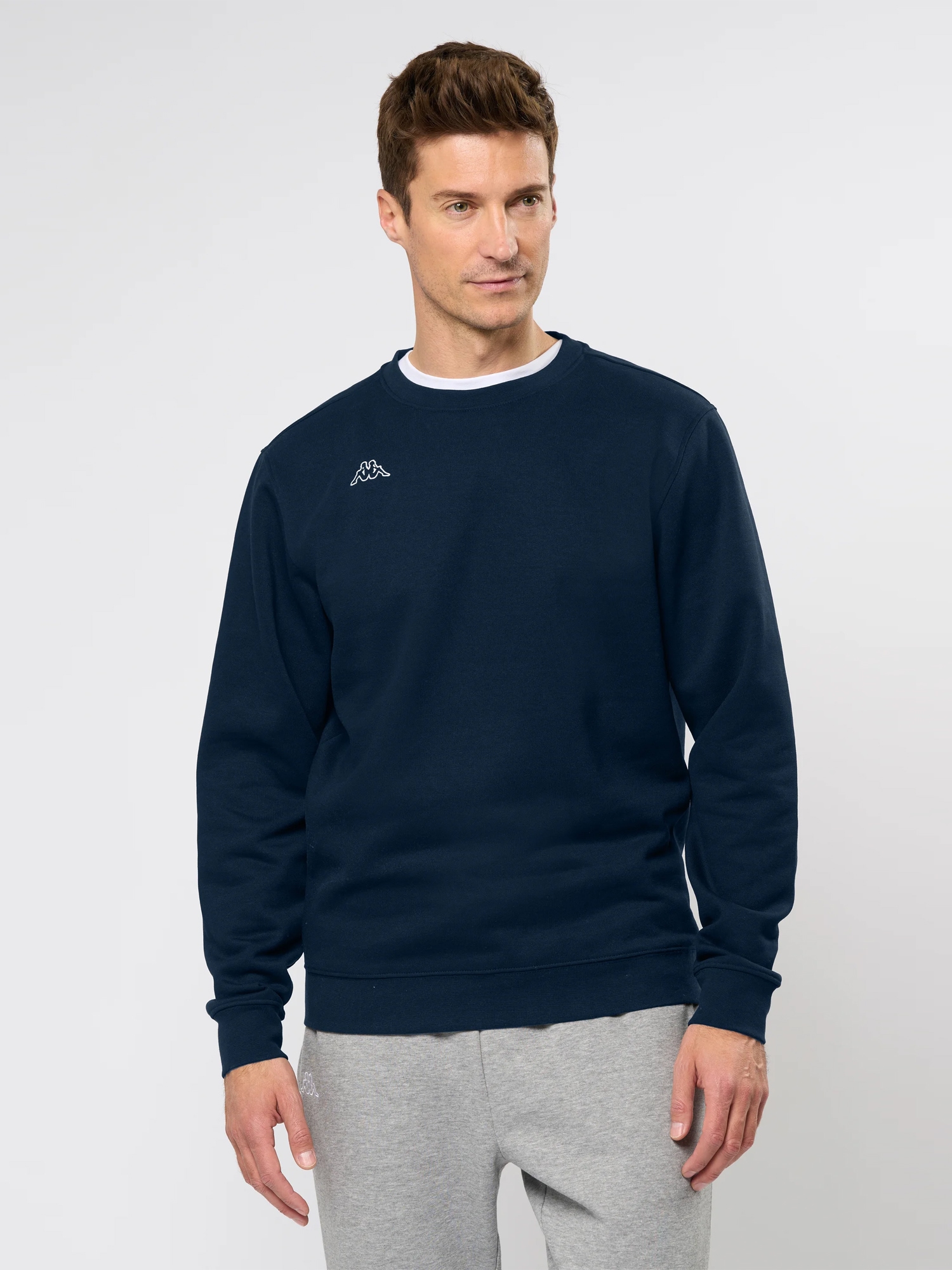 Kappa Rundhalspullover »Kappa sweatshirt Logo Trullo«