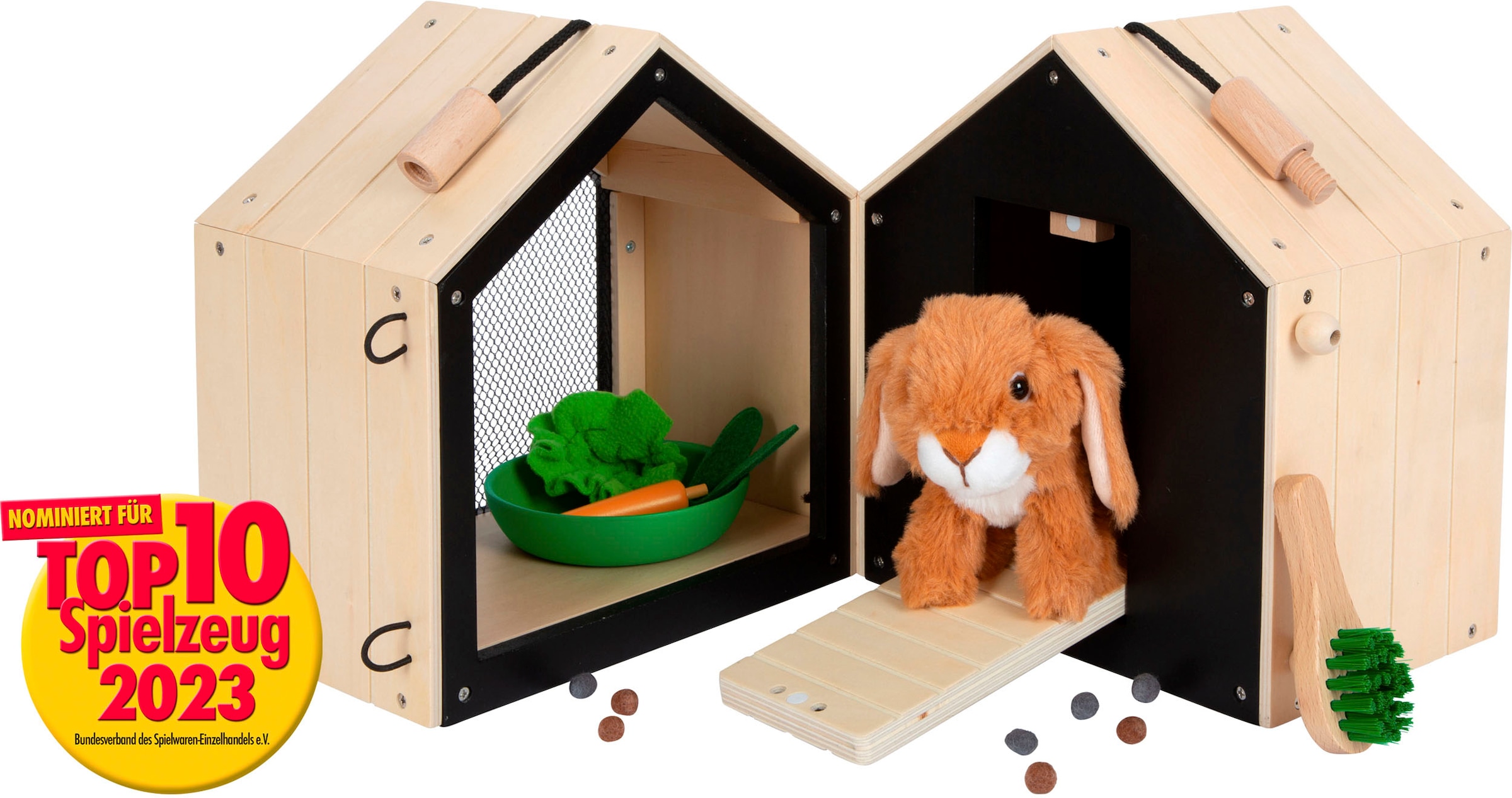 Small Foot Spielwelt »Hasenstall mit Auslauf«