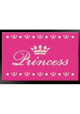 HANSE Home Fußmatte »Princess«, rechteckig, 6 mm Höhe, mit Spruch, Schrift Design,... kaufen