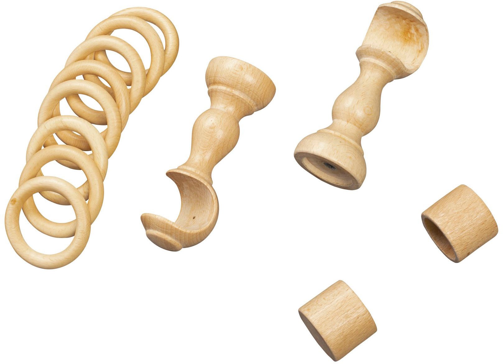 SN DECO GROUP Gardinenstange »Cafiro«, 1 läufig-läufig, Fixmaß