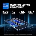 MSI Gaming-Notebook »Raider GE76 12UGS-001«, (43,9 cm/17,3 Zoll), Intel, Core i7, GeForce RTX 3070 Ti, 1000 GB SSD