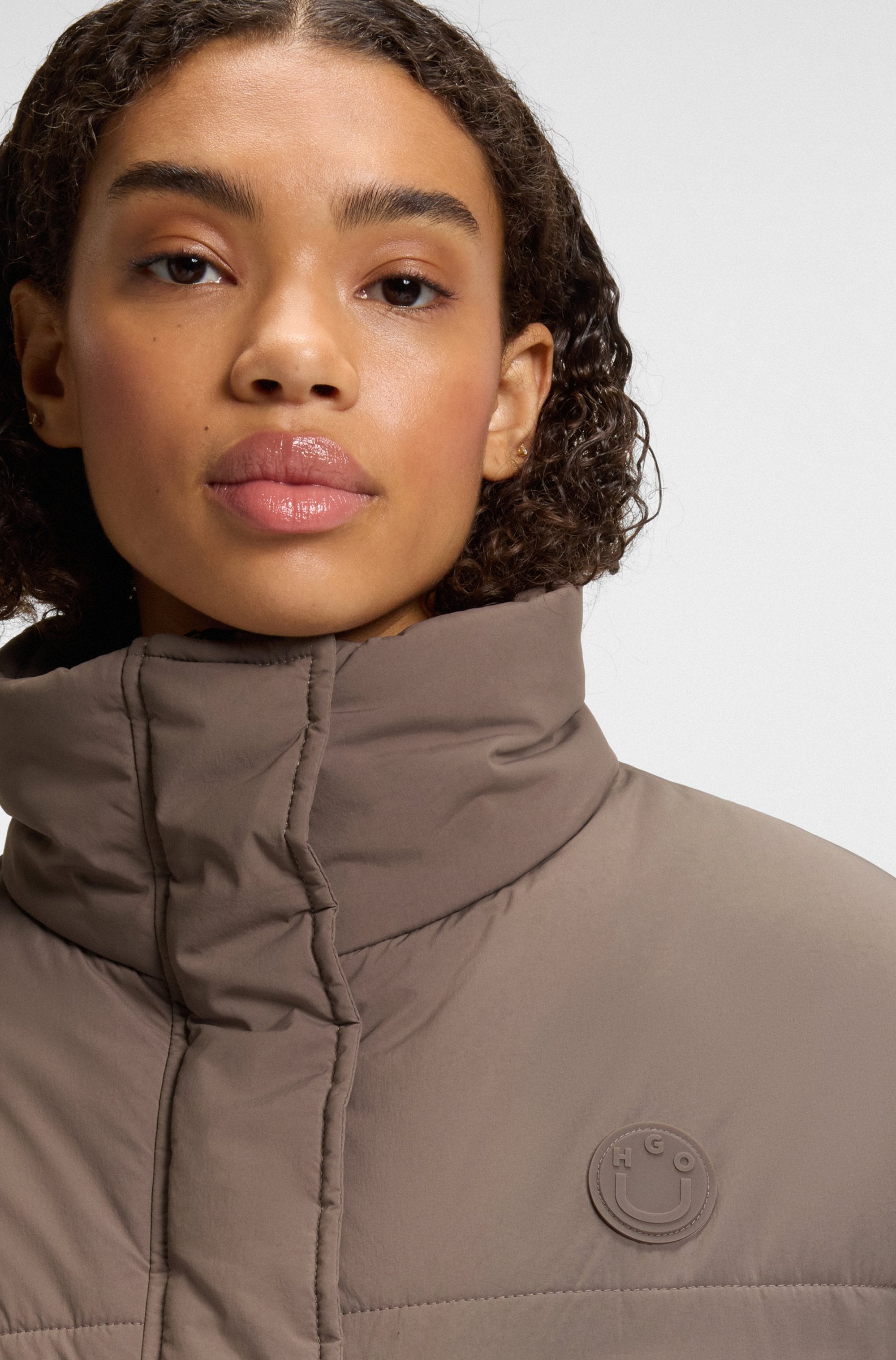 HUGO Blue Steppjacke »Faren«, Relaxed Fit, mit verstellbarem Saum