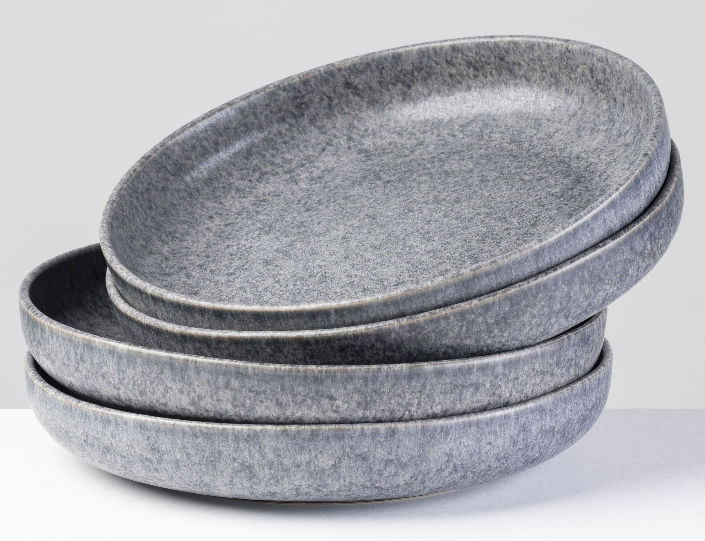 gipfelstück Suppenteller »Moos'n'Stein« Scandi-Style, glänzende Reaktivglas günstig online kaufen