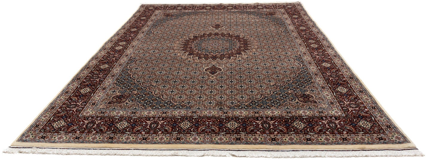 morgenland Wollteppich »Moud Medaillon Beige 356 x 244 cm«, rechteckig, 10 günstig online kaufen