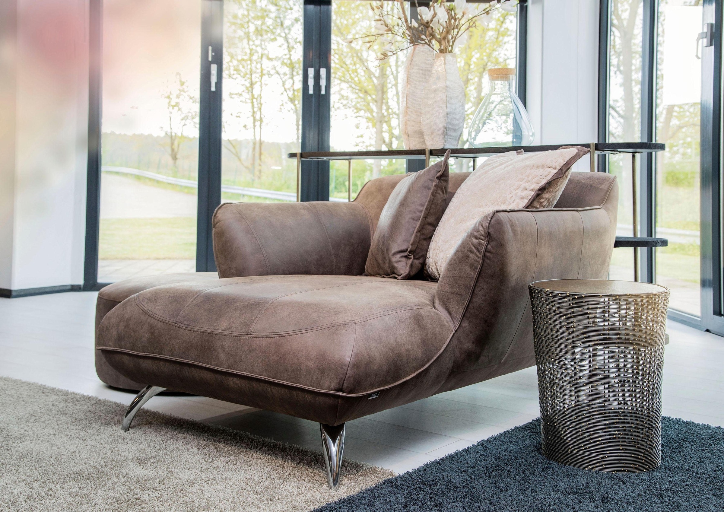 Gutmann Factory Beistelltisch »65759« mit dekorativen goldfarbenen Details