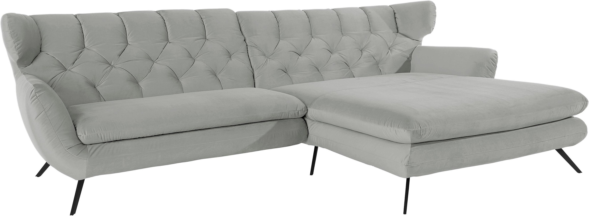 3C Candy Ecksofa »Beatrice Designsofa in moderner Retrooptik, bequem und ex günstig online kaufen