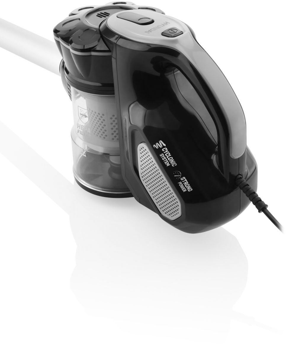 Hyundai Hand-und Stielstaubsauger »HYUVC800«, 600 W, beutellos, HEPA-Filter, 0,5L Staubvolumen, Teleskoprohr