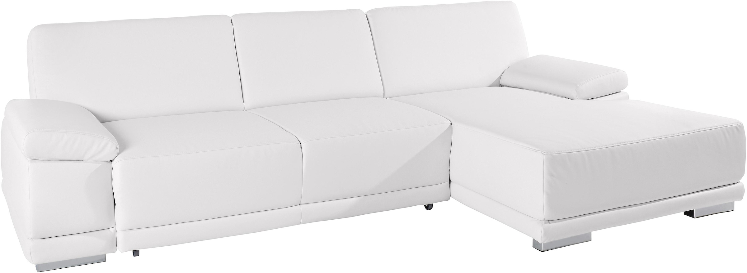 sit&more Ecksofa »Coria L-Form«, mit XL-Recamiere, wahlweise mit Bettfunktion