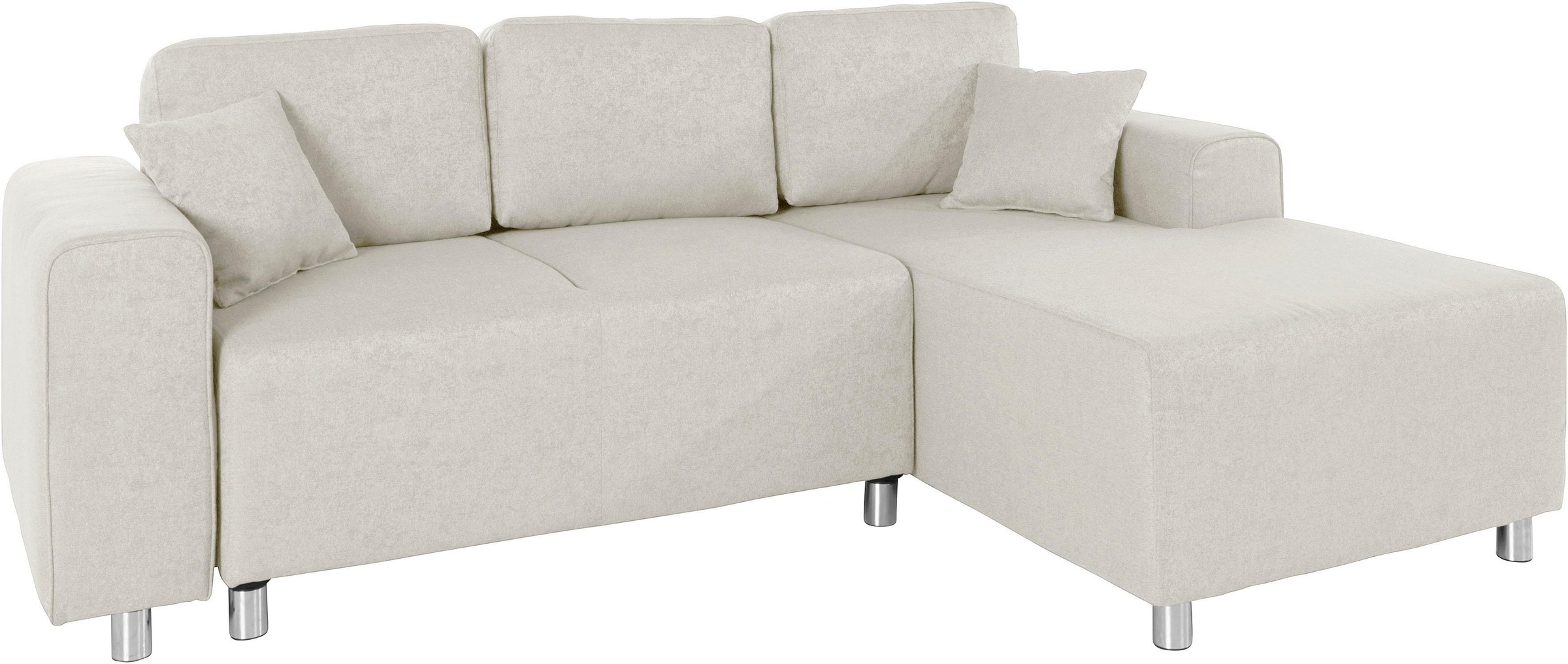 Home affaire Ecksofa »Györ«, L-Form, wahlweise mit Bettfunktion und Bettkas günstig online kaufen