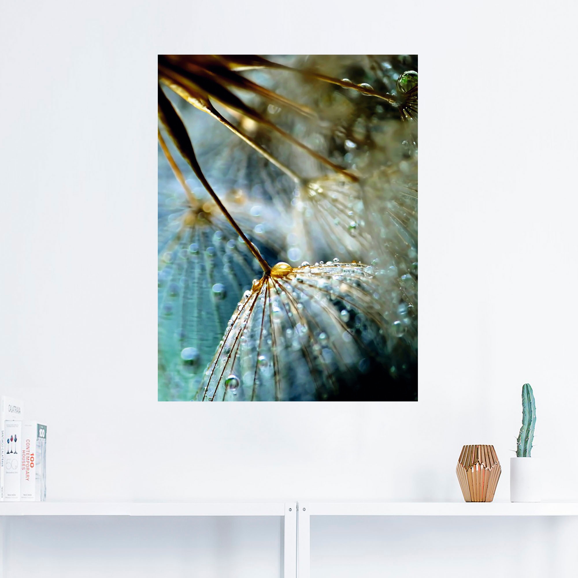 Artland Wandbild »Pusteblume Mystische Schönheit«, Blumen, (1 St.), als Alubild, Outdoorbild, Leinwandbild, Poster, Wandaufkleber