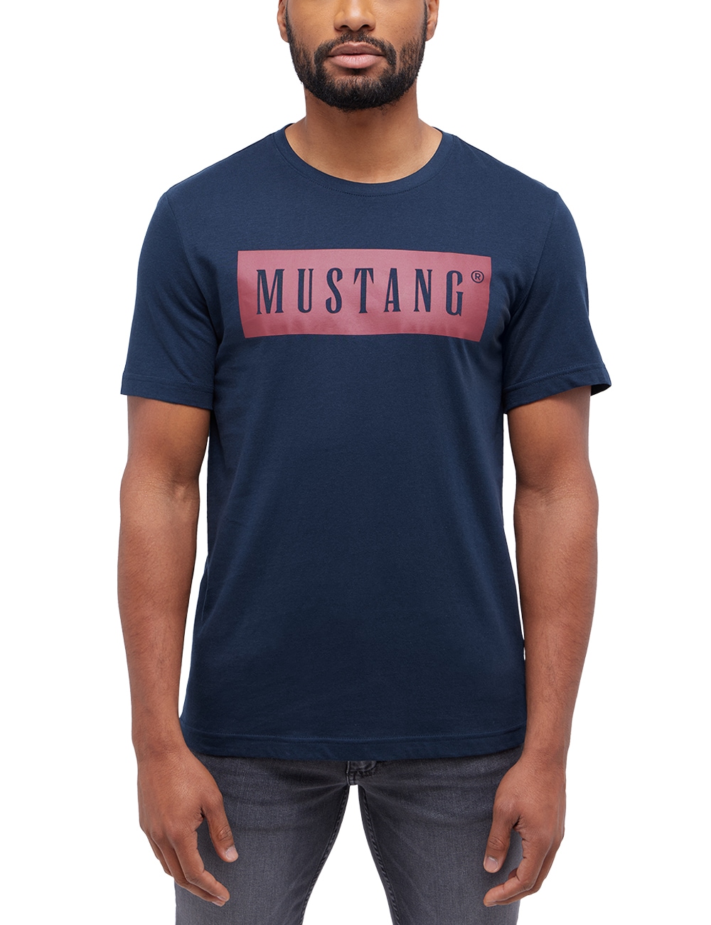 MUSTANG Kurzarmshirt »T-Shirt«