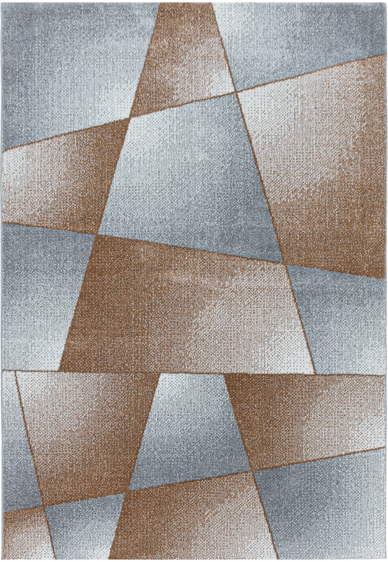 Ayyildiz Teppiche Teppich »RIO 4603«, rechteckig, 8 mm Höhe, Pflegeleicht / Strapazierfähig / Trend Colors/ Wohnzimmer