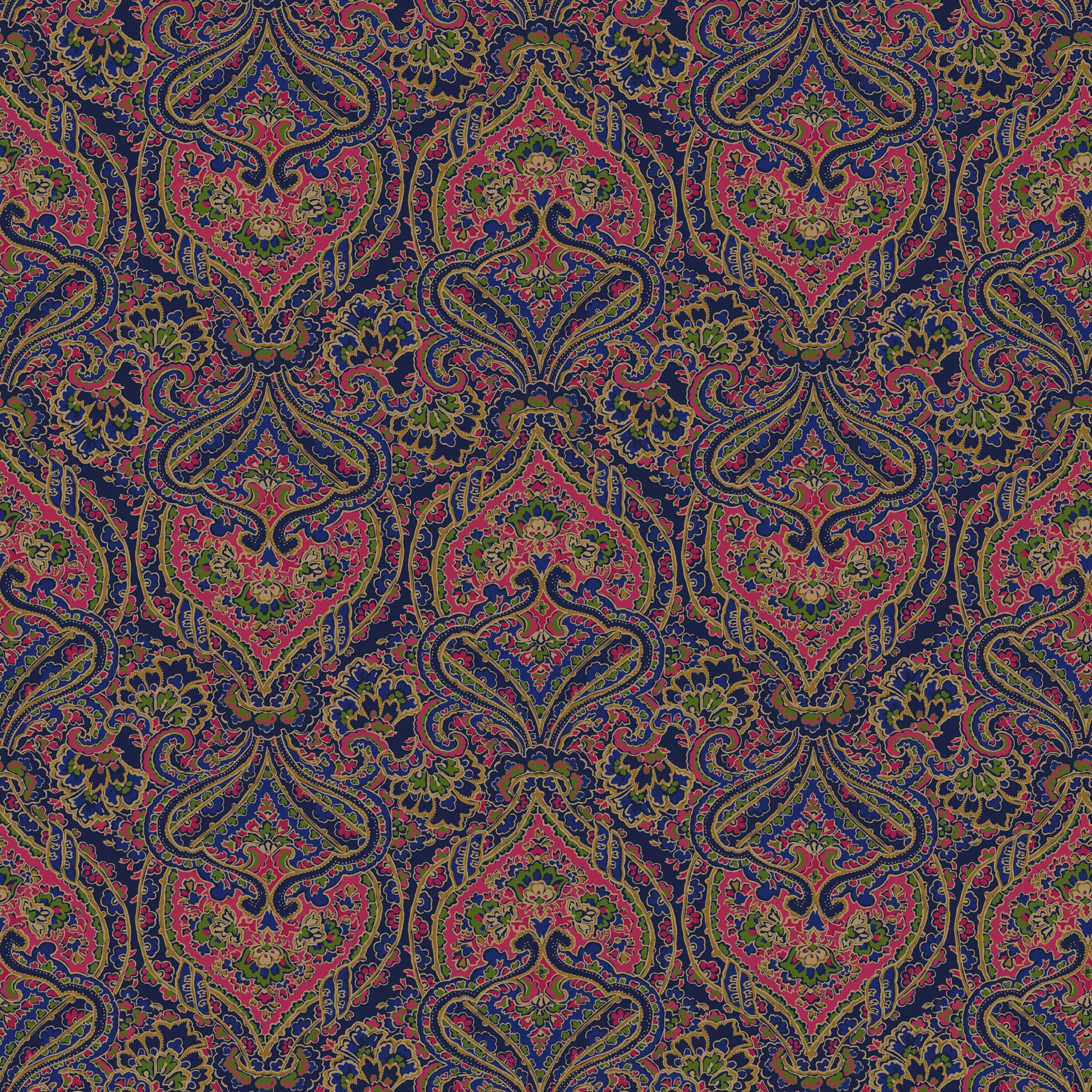 Joules Vliestapete »Opulent Paisley« Retro glatt Design Tapeten