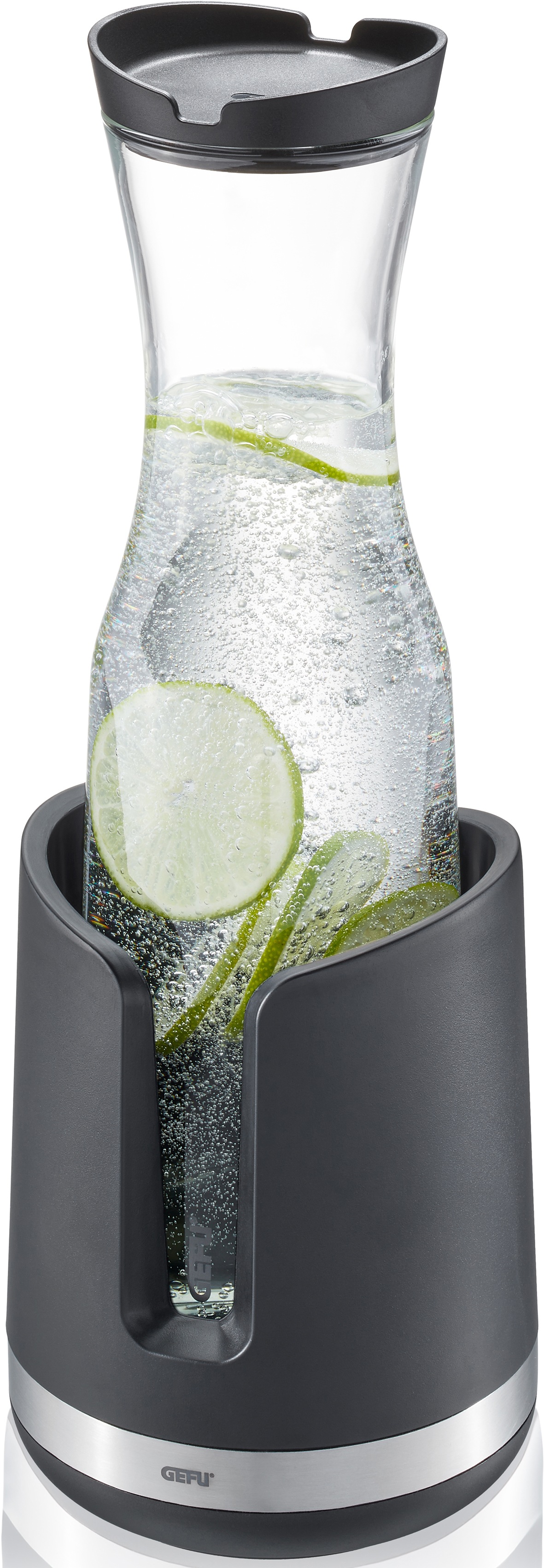 GEFU Wein- und Sektkühler »SMARTLINE«, (2 tlg.), für Getränkeflaschen oder Glaskaraffen mit maximalem Ø von 9,5 cm