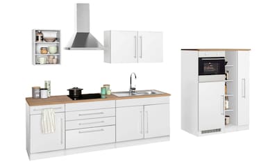 HELD MÖBEL Küchenzeile »Samos«, mit E-Geräten, Breite 350 cm kaufen