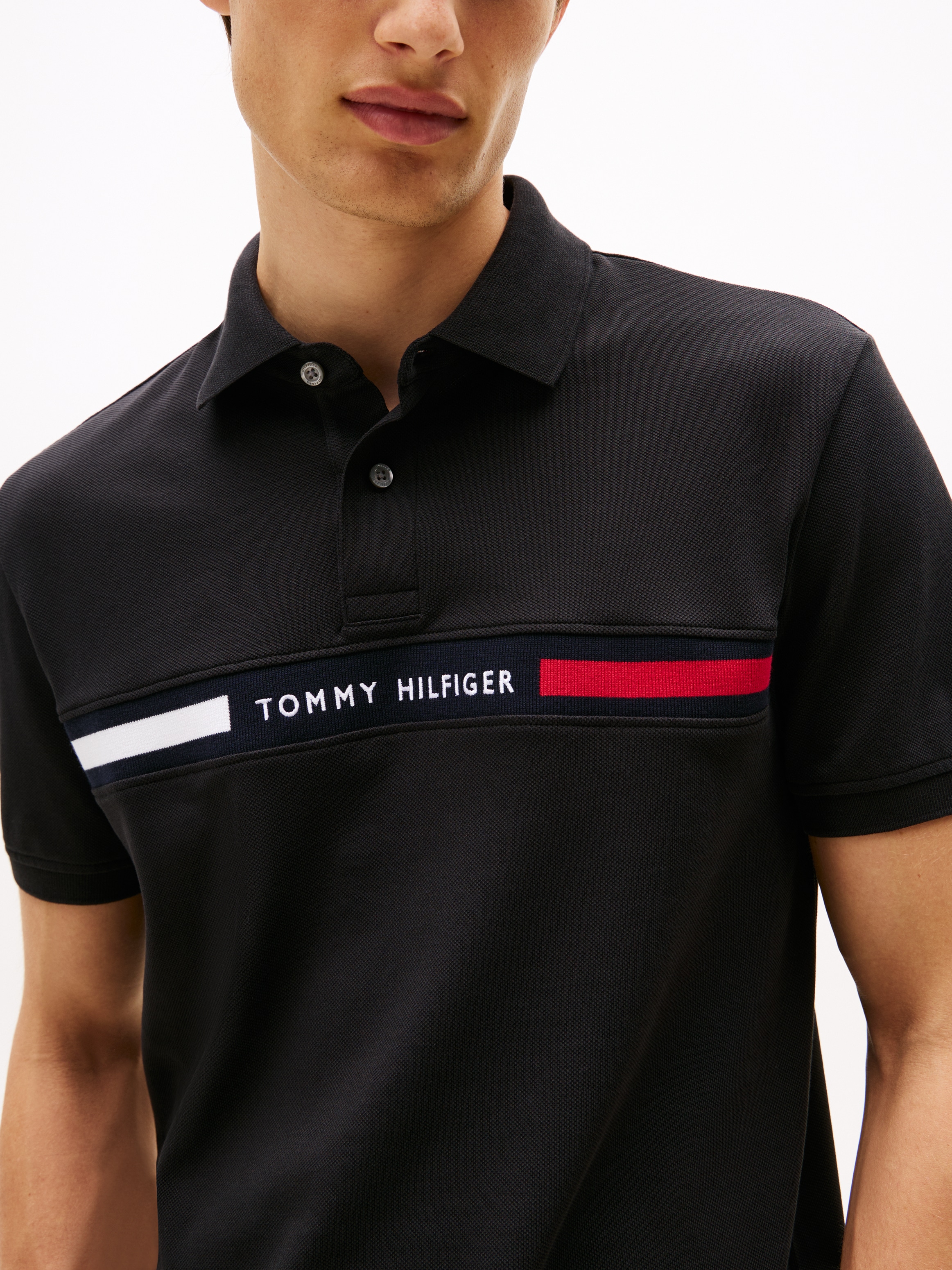 Tommy Hilfiger Poloshirt »HILFIGER CHEST INSERT REG POLO«