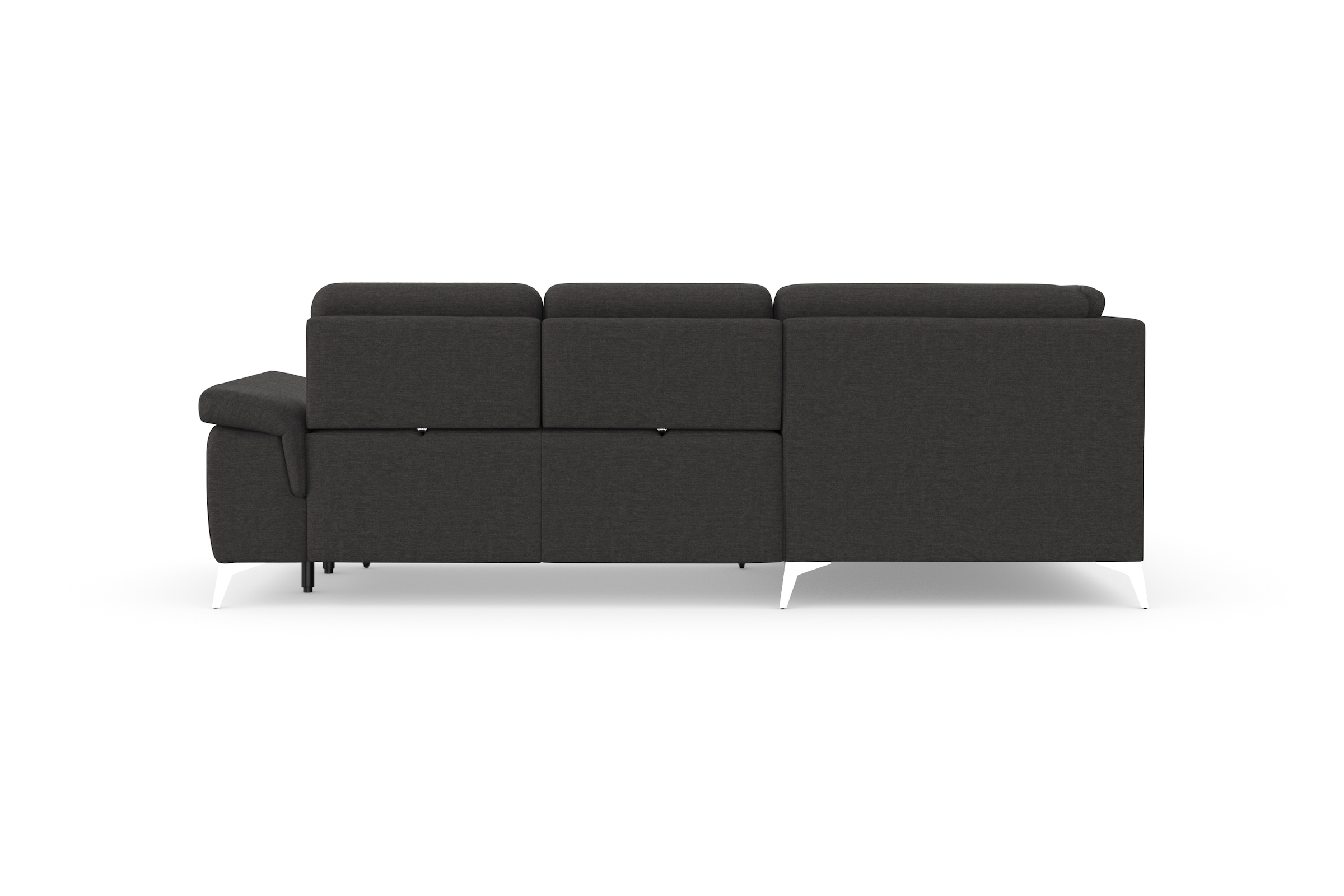 sit&more Ecksofa »Padua L-Form«, inklusive Sitztiefenverstellung, Armteilfunktion und Federkern