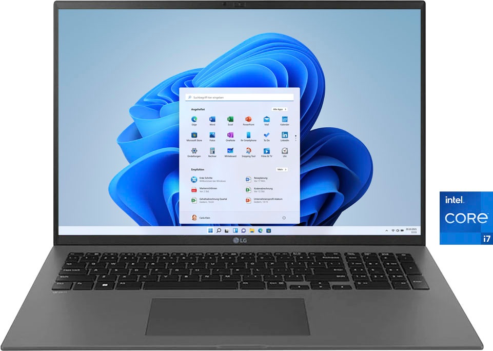 LG Notebook »gram 17«, (43,18 cm/17 Zoll), Intel, Core i7, Iris© Xe Graphics, 2000 GB SSD kaufen