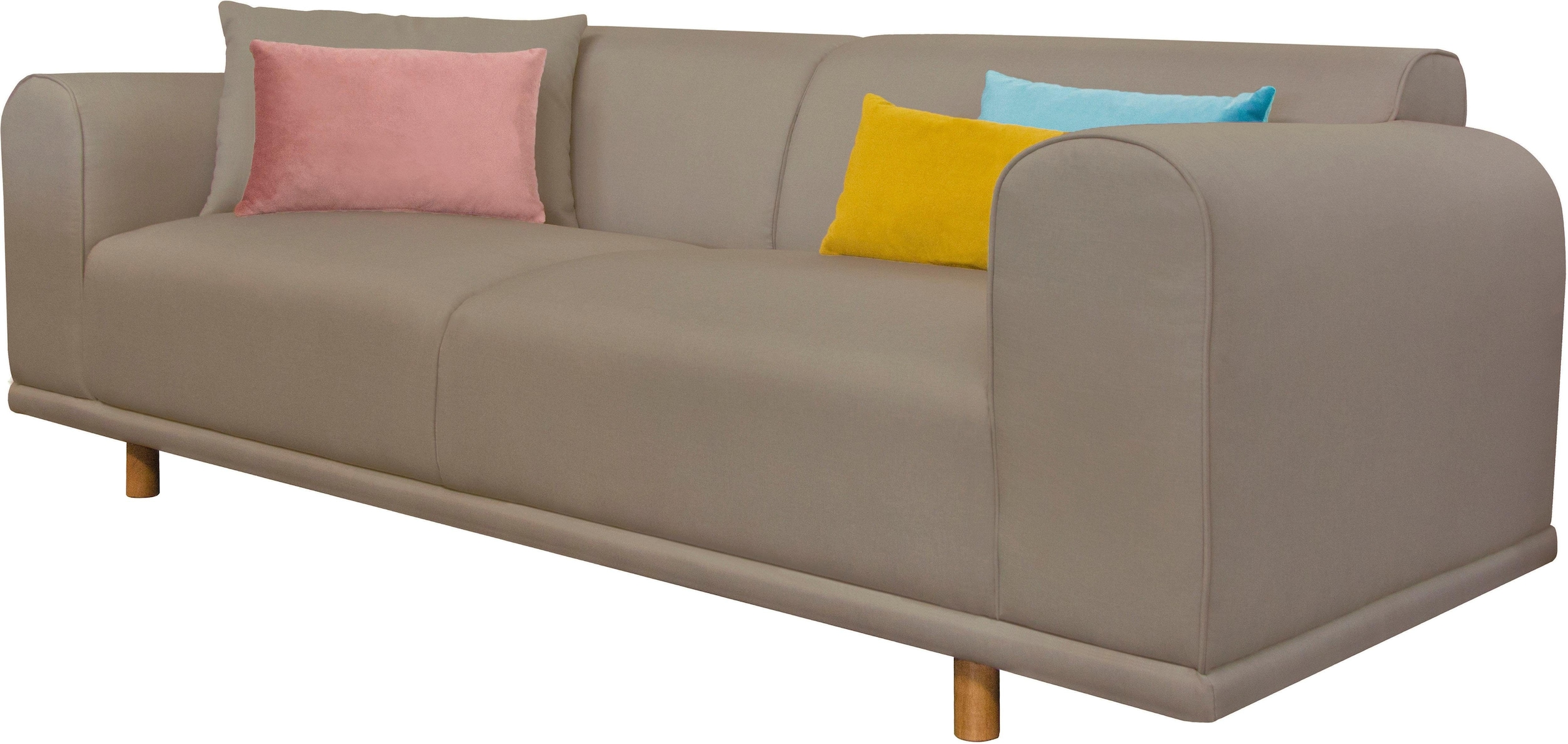 andas 3-Sitzer »Maroon« in skandinavischem Design, mit losen Kissen