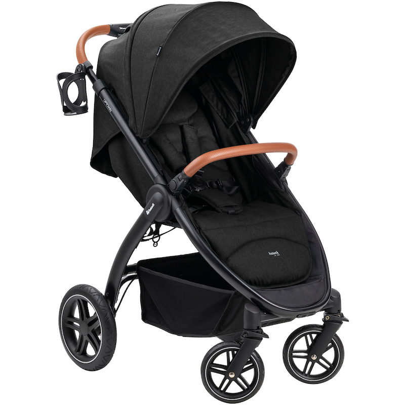 HAUCK Kinder-Buggy »Uptown, Black Melange« 22 kg bis 22 kg belastbar black melange