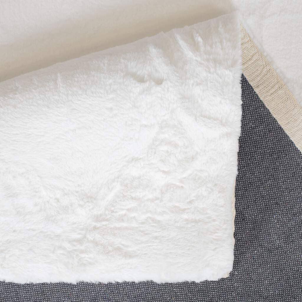 Carpet City Hochflor-Teppich »TOPIA 400«, rechteckig, 21 mm Höhe, Kunstfell-Teppich mit Kaninchenfell-Optik, Haptik, Schlafzimmer