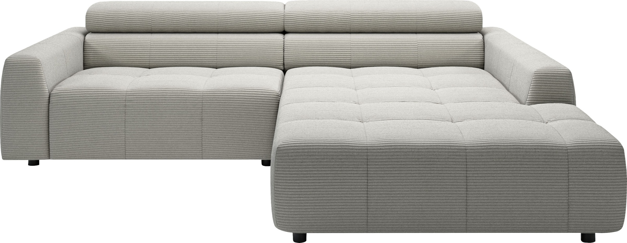 3C Candy Ecksofa »Denver auch mit Cord- und Easy care-Bezug, Kopfteilverste günstig online kaufen