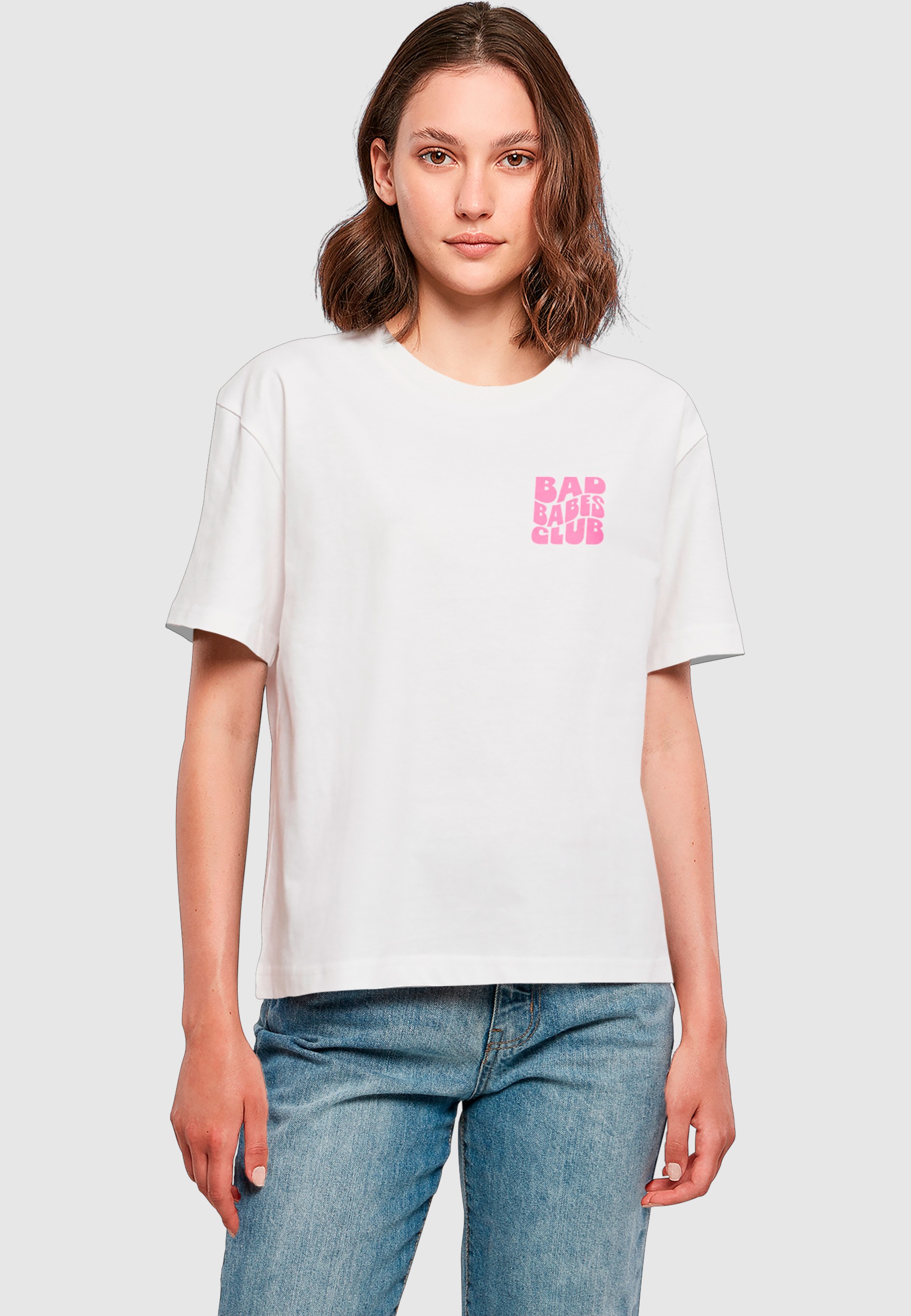 Miss Tee T-Shirt »Miss Tee Damen Bad Babes Club Tee« 1 Stk.