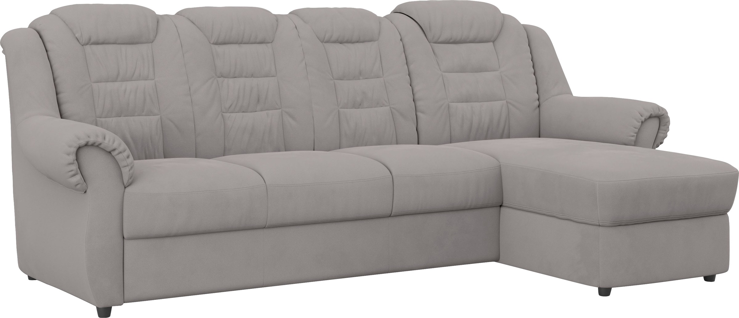 Home affaire Ecksofa »Boston L-Form«, Gemütliches Ecksofa mit hoher Rückenlehne in klassischem Design