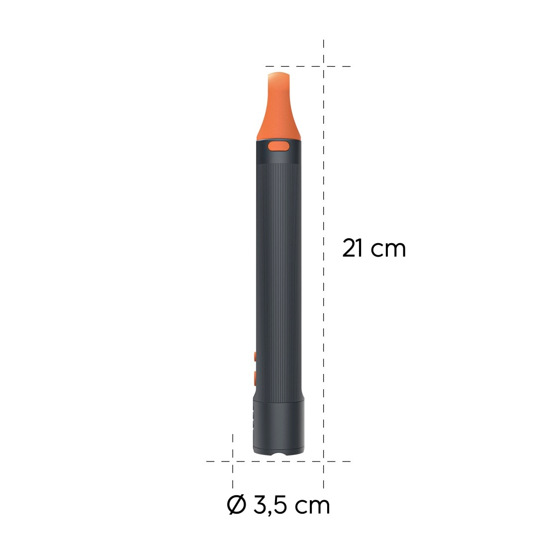 Hama LED Taschenlampe »LED Taschenlampe aufladbar (4 Lichtmodi, zoombar, stoßfest, SOS-Modus)« stromsparend, 300 m Leuchtweite, robust