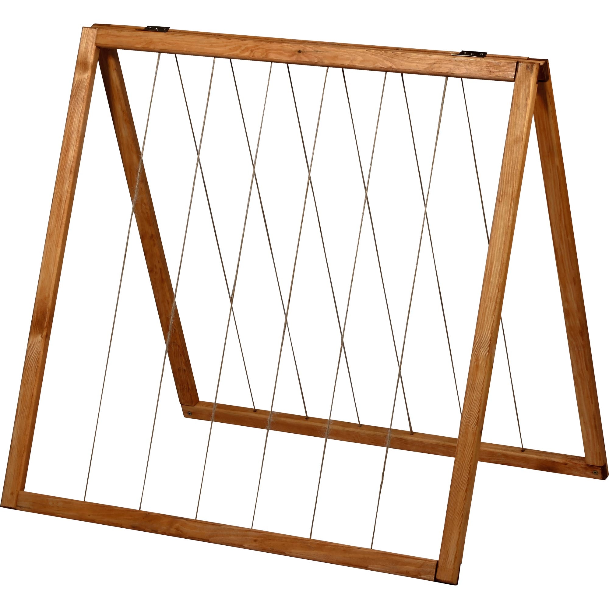 dobar Rankhilfe »Rankhilfenaufsatz Kubus 2.0 mit Jutesträngen, Hellbraun« 78 x 58 x 78 cm (L x B x H)