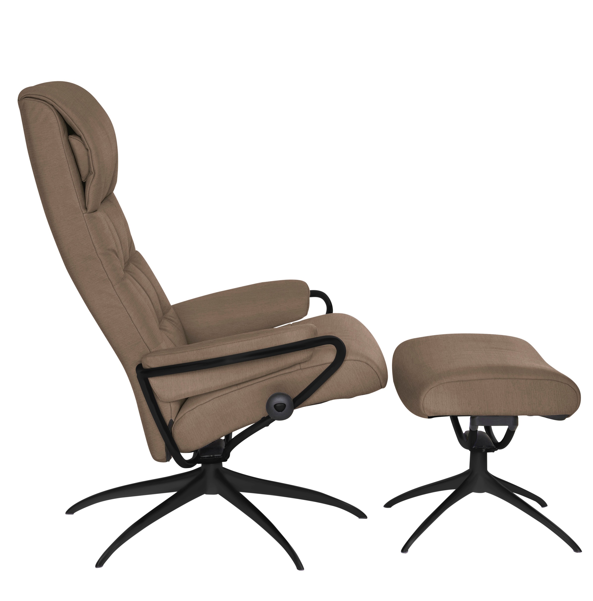 Stressless® Relaxsessel »London«, (Set, Relaxsessel mit Hocker), mit Hocker günstig online kaufen