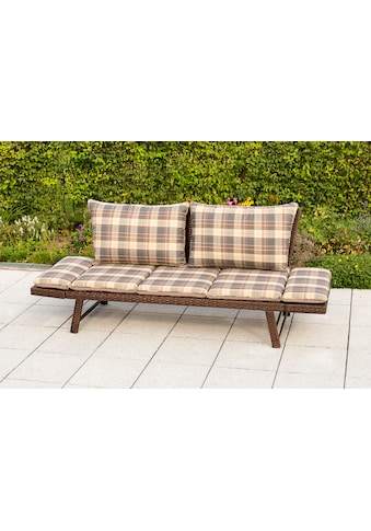 Gartenbank »Daybed Rattan«