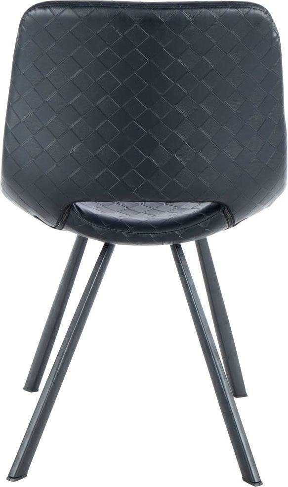 Kayoom Stuhl »Josephine 325 2er-Set, zeitloses Design, mit geometrischer Aussparung«, (Set), 2 St., pflegeleicht, schlicht, weiche Polsterung für angenehmes Sitzgefühl
