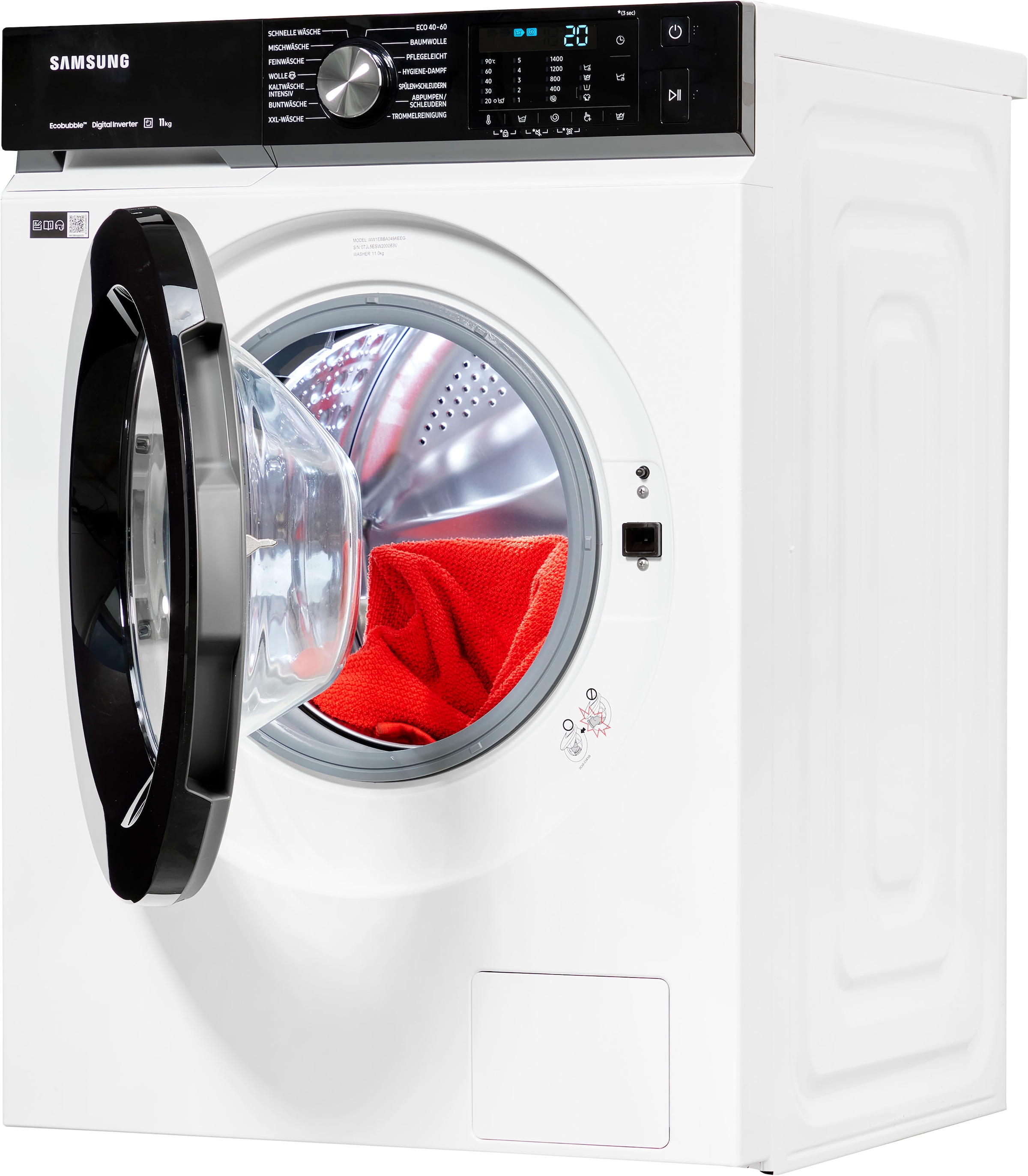 Samsung Waschmaschine »WW1EBBA049AE«, U/min bestellen kg, online 11 WW1EBBA049AE, 1400