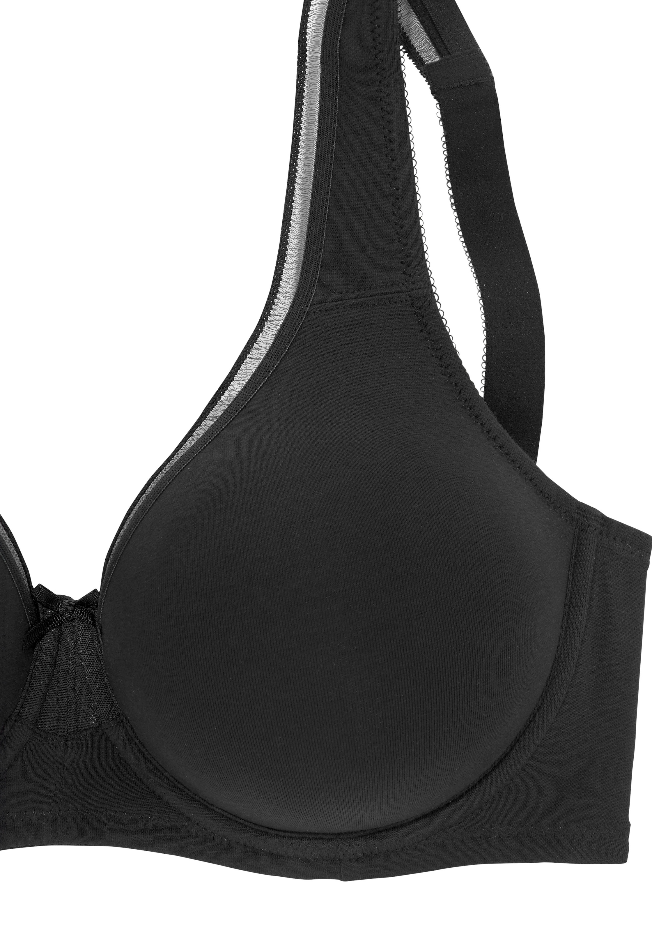 petite fleur Minimizer-BH, aus Baumwolle mit nahtlosen Cups, Basic Dessous