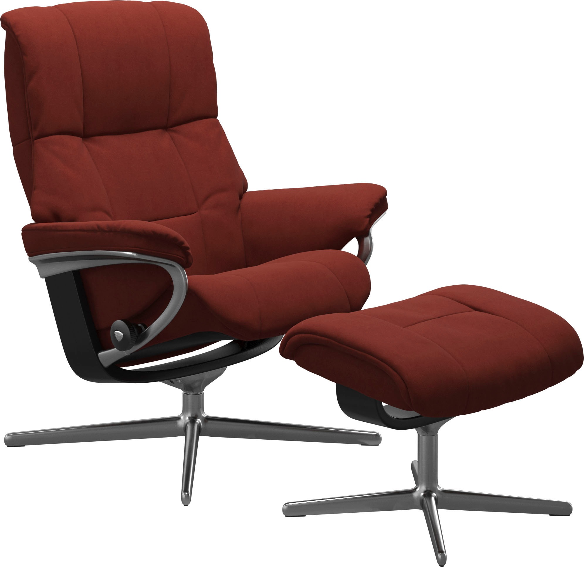 Stressless® Fußhocker »Mayfair«, mit Cross Base, Größe S, M & L, Holzakzent Schwarz