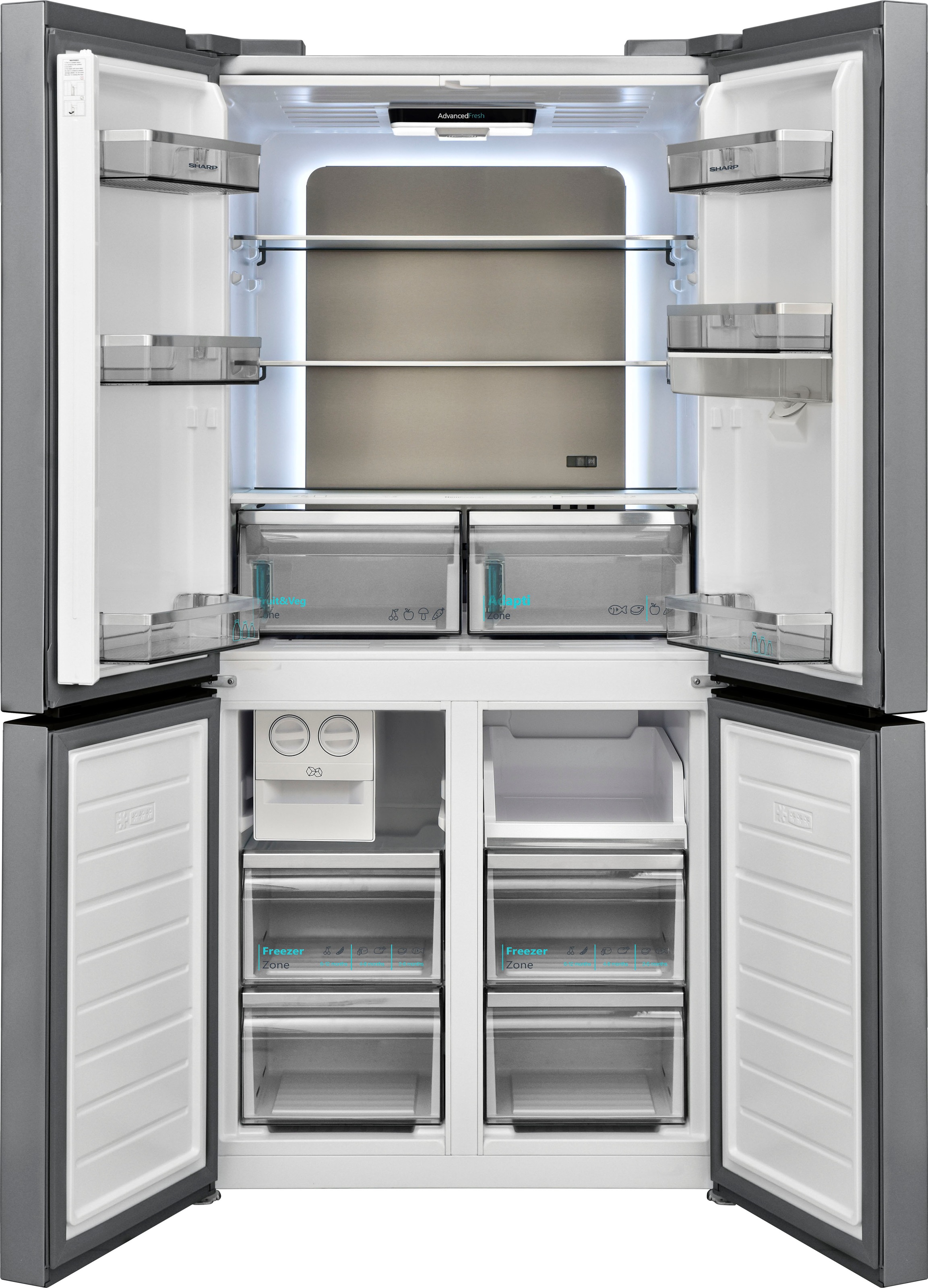 Sharp Multi Door »SJ-NFA35IHDPD-EU« günstig online kaufen