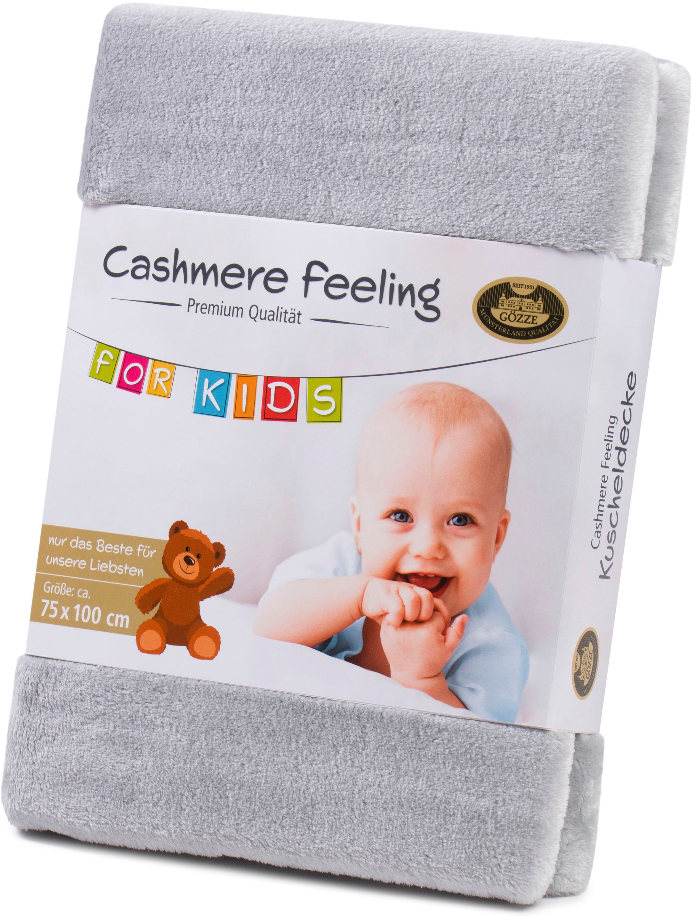 Gözze Kinderdecke »Premium Cashmerefeeling«, kuschelig warm