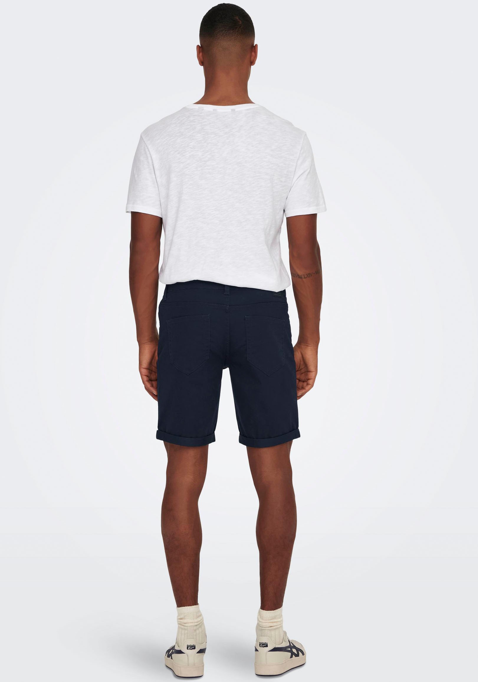 3. Bild von ONLY & SONS Jeansshorts »ONSPLY LIFE REG TWILL 4451 SHORTS«