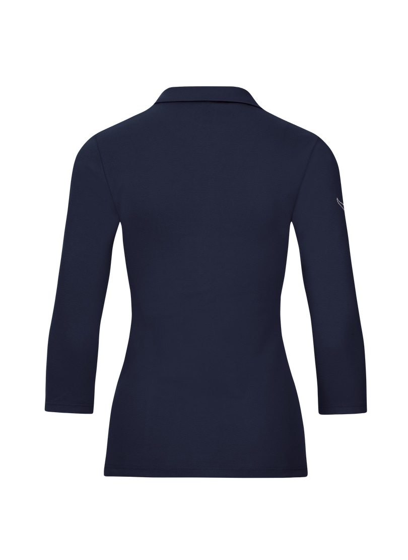 Trigema Poloshirt »TRIGEMA Poloshirt mit Kristallsteinen« 1 Stk.