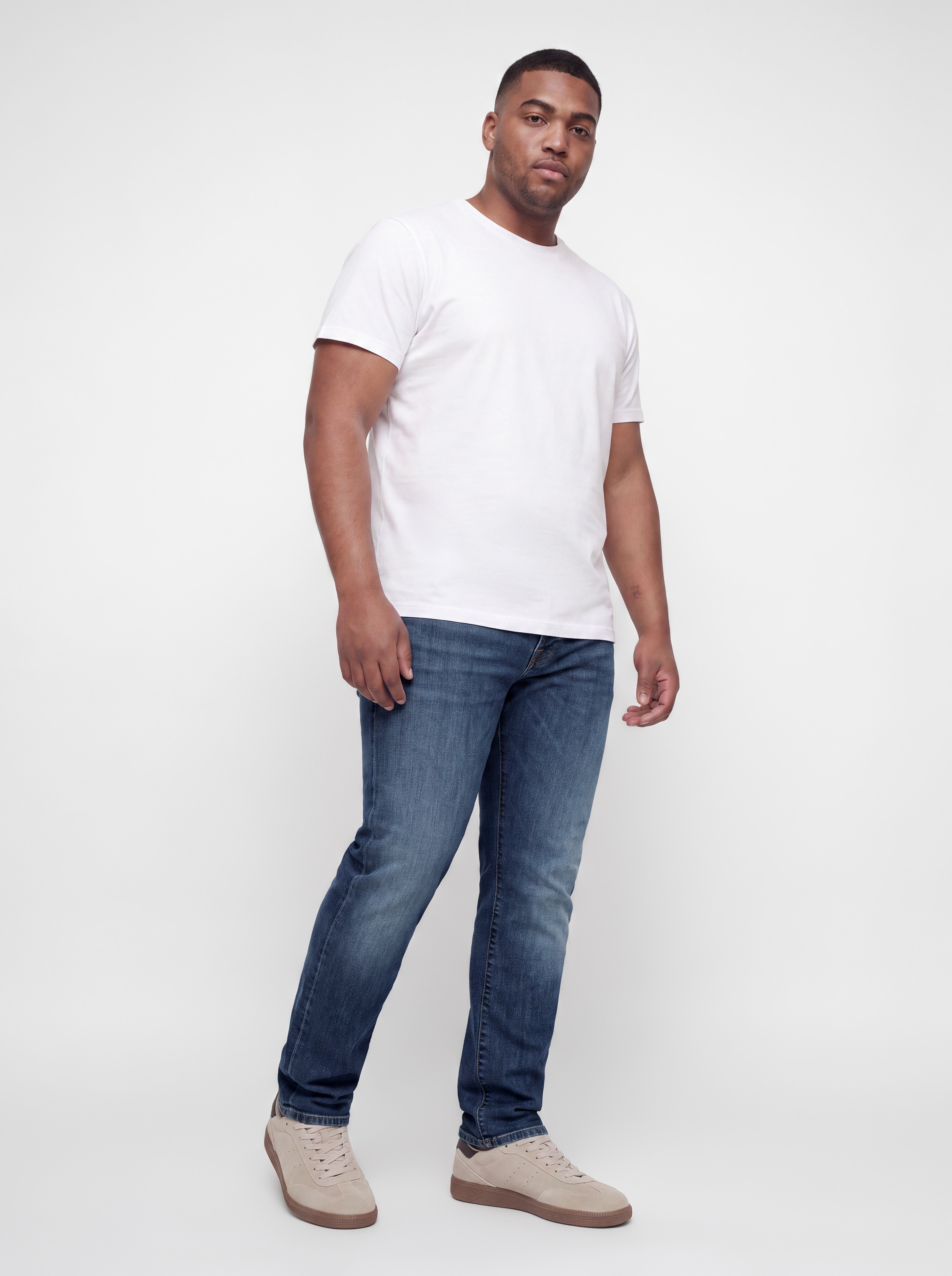 Jack & Jones PlusSize Slim-fit-Jeans »JJIGLENN JJFOX 50SPS CB 036 NOOS PLS«
